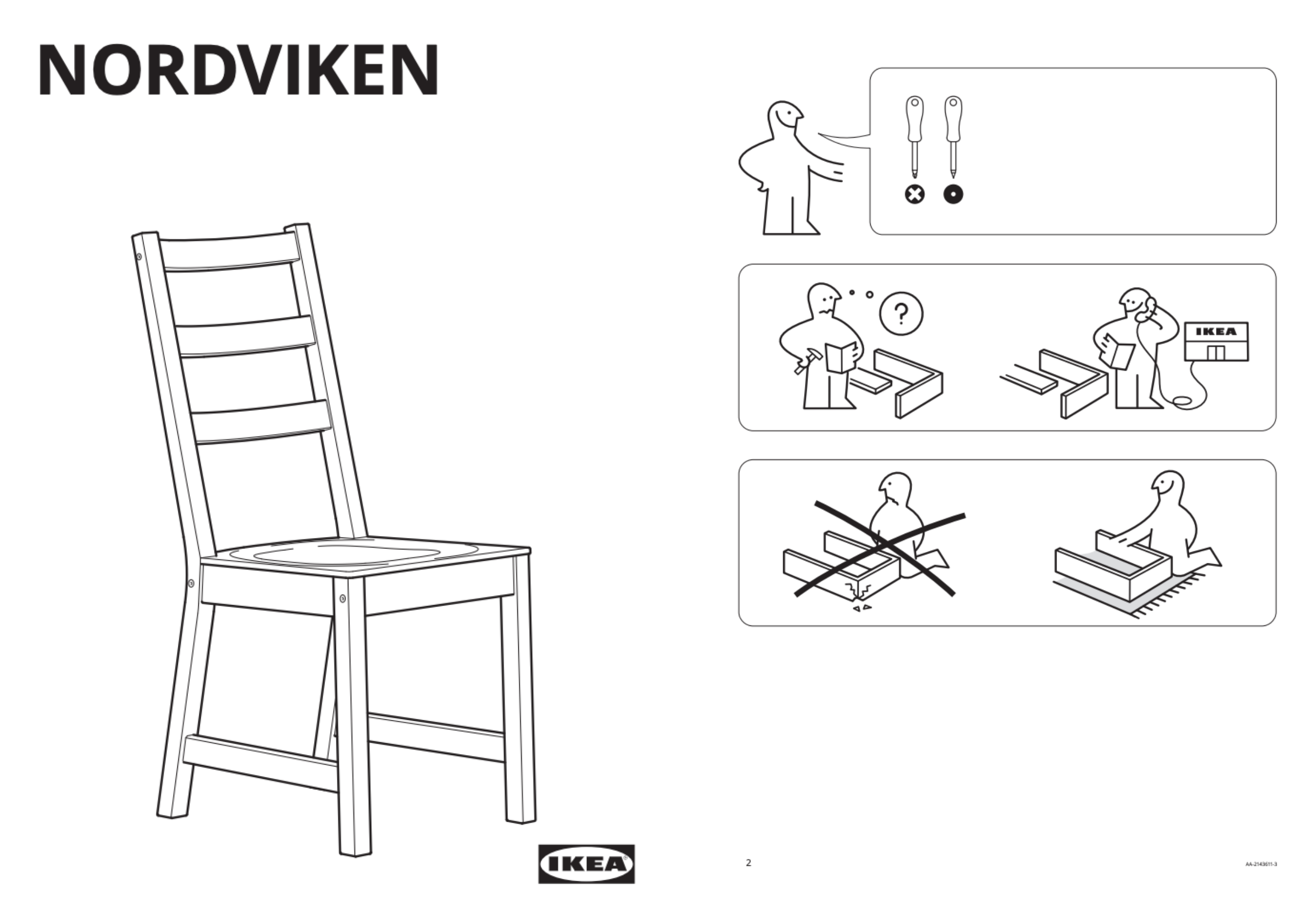 a screenshot
              of a file from Ikea's instructions